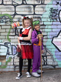 HARLEY QUINN DELUXE TUTU COSTUME, CHILD
