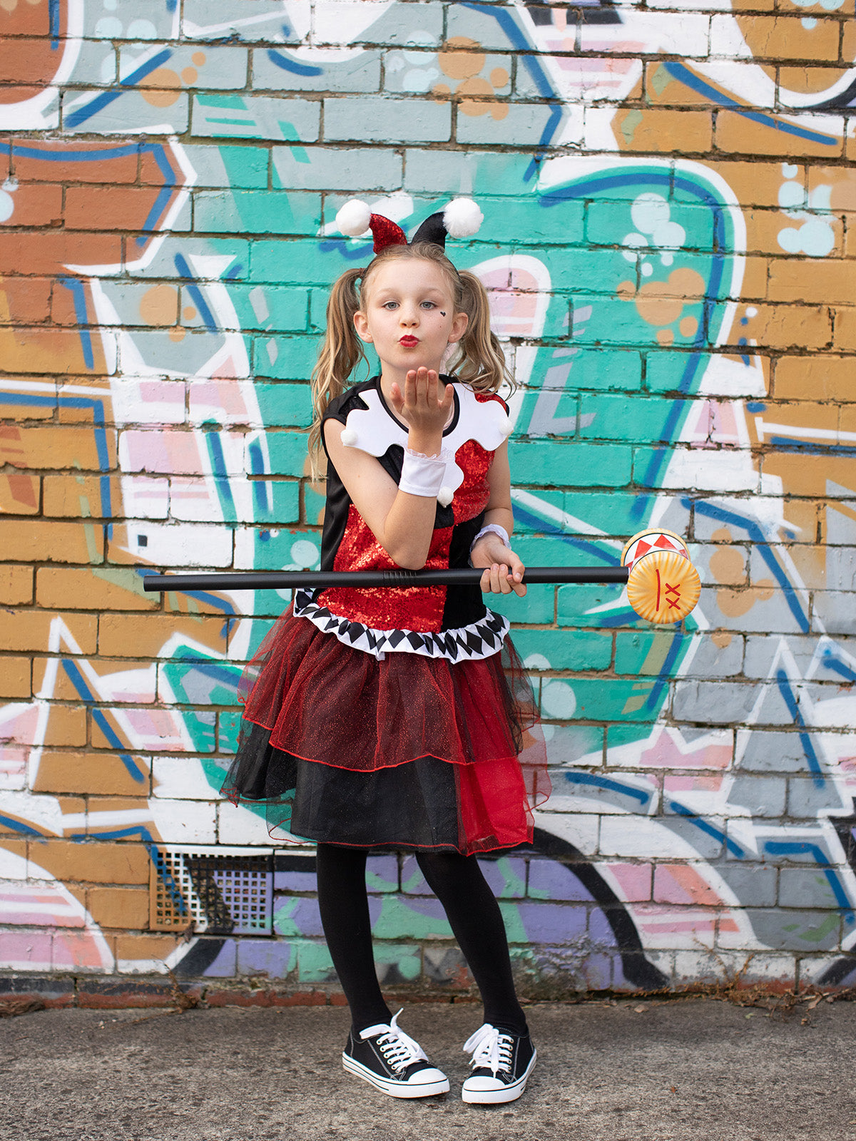 HARLEY QUINN DELUXE TUTU COSTUME, CHILD - Packaging