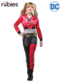 HARLEY QUINN DELUXE COSTUME, CHILD - Front
