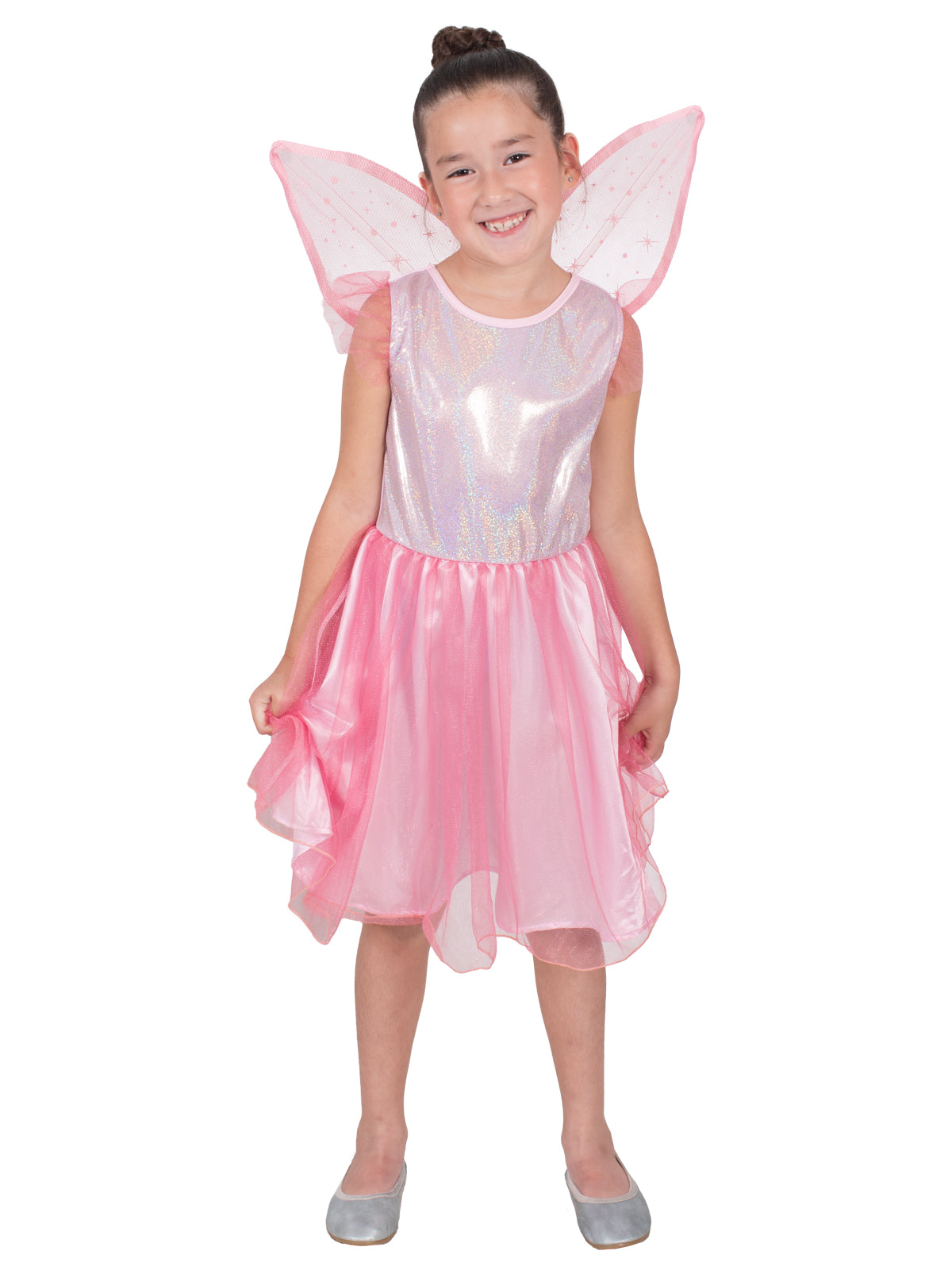 FAIRY PRETTY IN PINK COSTUME, CHILD - Side