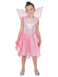 FAIRY PRETTY IN PINK COSTUME, CHILD - Side