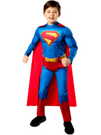 SUPERMAN DELUXE COSTUME (2025 MOVIE), CHILD - Packaging