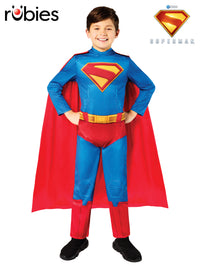 SUPERMAN CLASSIC COSTUME (2025 MOVIE), CHILD - Front