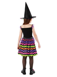 BARBIE WITCH COLOURFUL COSTUME, CHILD - Side