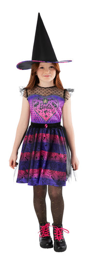 BARBIE WITCH COSTUME, CHILD - Back