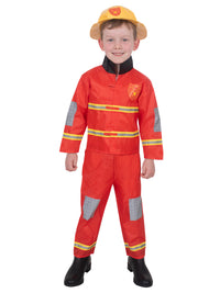 FIREMAN COSTUME, CHILD - Back