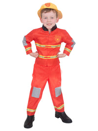 FIREMAN COSTUME, CHILD - Side