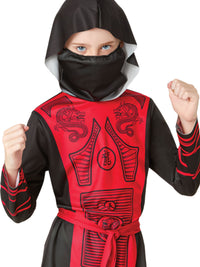 NINJA COSTUME, CHILD - Back