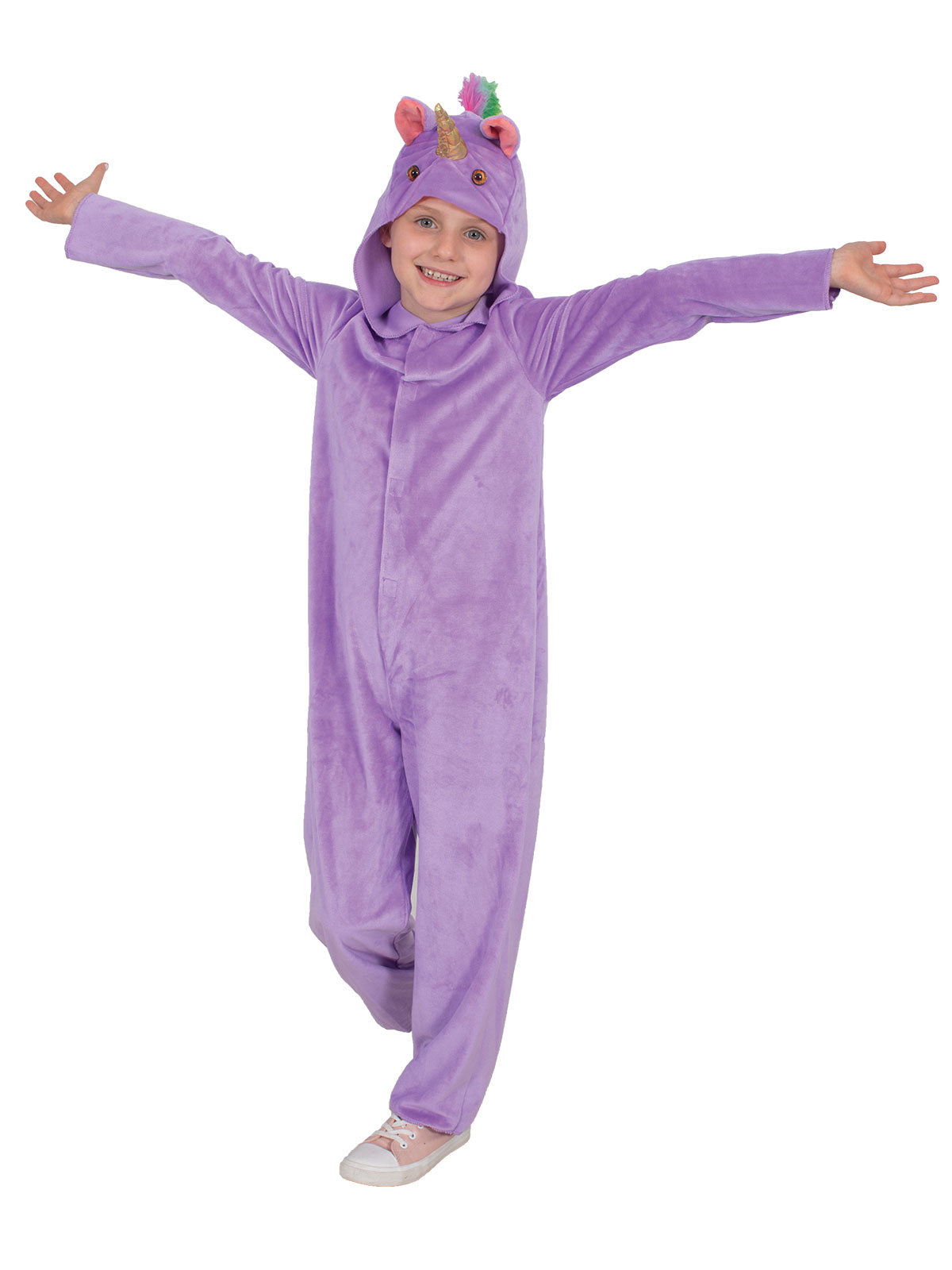 UNICORN COSTUME, CHILD - 6-8 YRS - Side