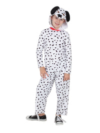 DALMATIAN COSTUME, CHILD - 6-8 YRS - Side