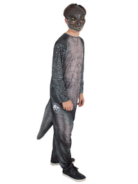 T-REX JURASSIC WORLD REBIRTH COSTUME, CHILD - Packaging