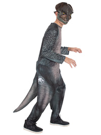T-REX JURASSIC WORLD REBIRTH COSTUME, CHILD - Side