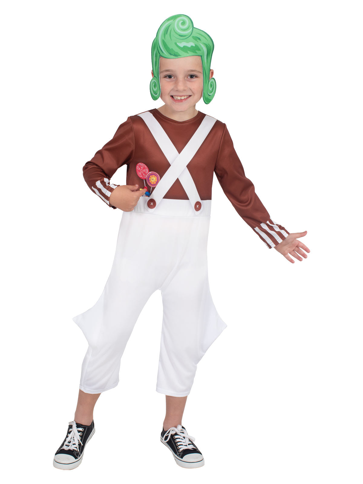 OOMPA LOOMPA CLASSIC COSTUME, CHILD - Side
