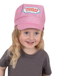 THOMAS THE TANK ENGINE PINK &amp; WHITE DRIVERS PLAY HAT - Back