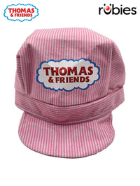 THOMAS THE TANK ENGINE PINK &amp; WHITE DRIVERS PLAY HAT - Front