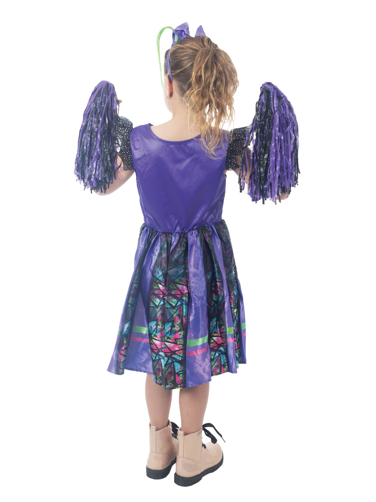 GOTHIC CHEERLEADER COSTUME, CHILD - Side