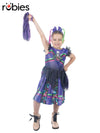 GOTHIC CHEERLEADER COSTUME, CHILD - Front