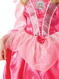 SLEEPING BEAUTY GLITTER DELUXE COSTUME, CHILD - M - Side