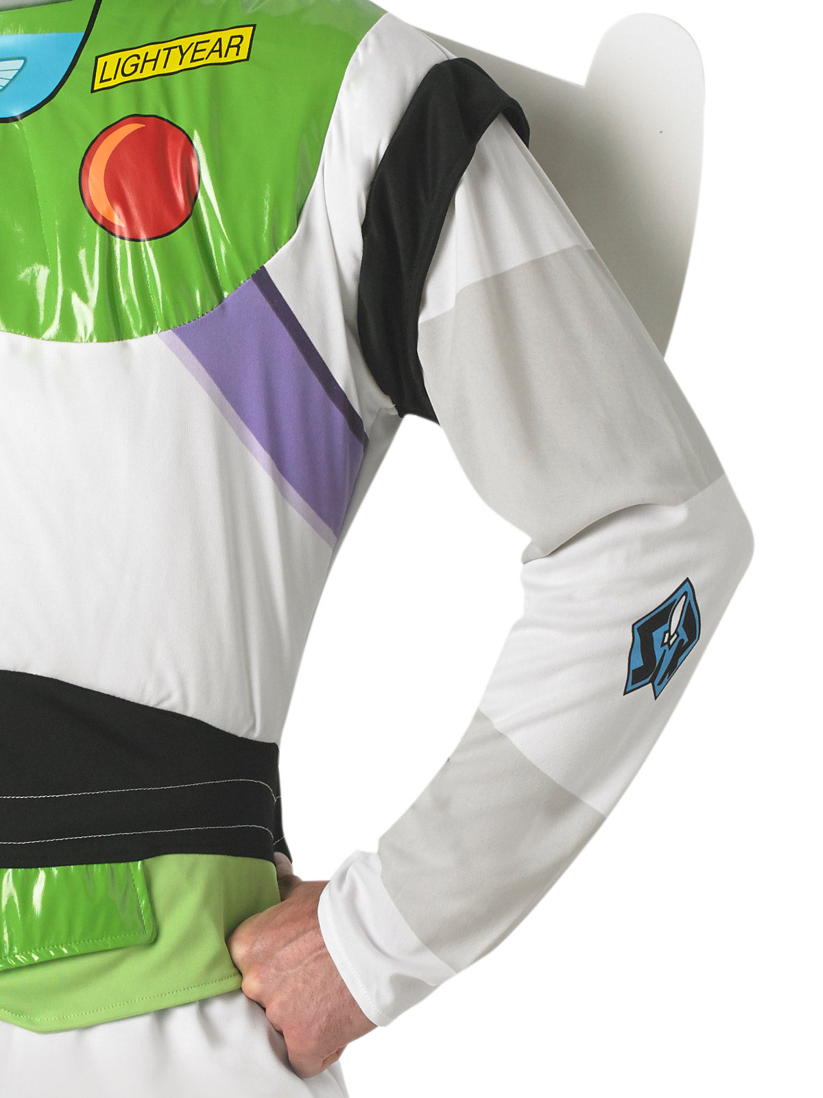 BUZZ LIGHTYEAR TOY STORY COSTUME, ADULT - Side