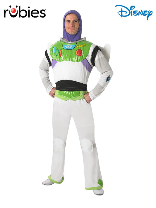 BUZZ LIGHTYEAR TOY STORY COSTUME, ADULT - Front