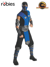 MORTAL KOMBAT SUB-ZERO COSTUME, ADULT - STD - Front