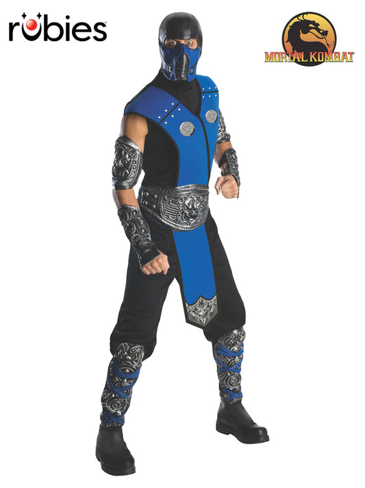 MORTAL KOMBAT SUB-ZERO COSTUME, ADULT - STD - Front
