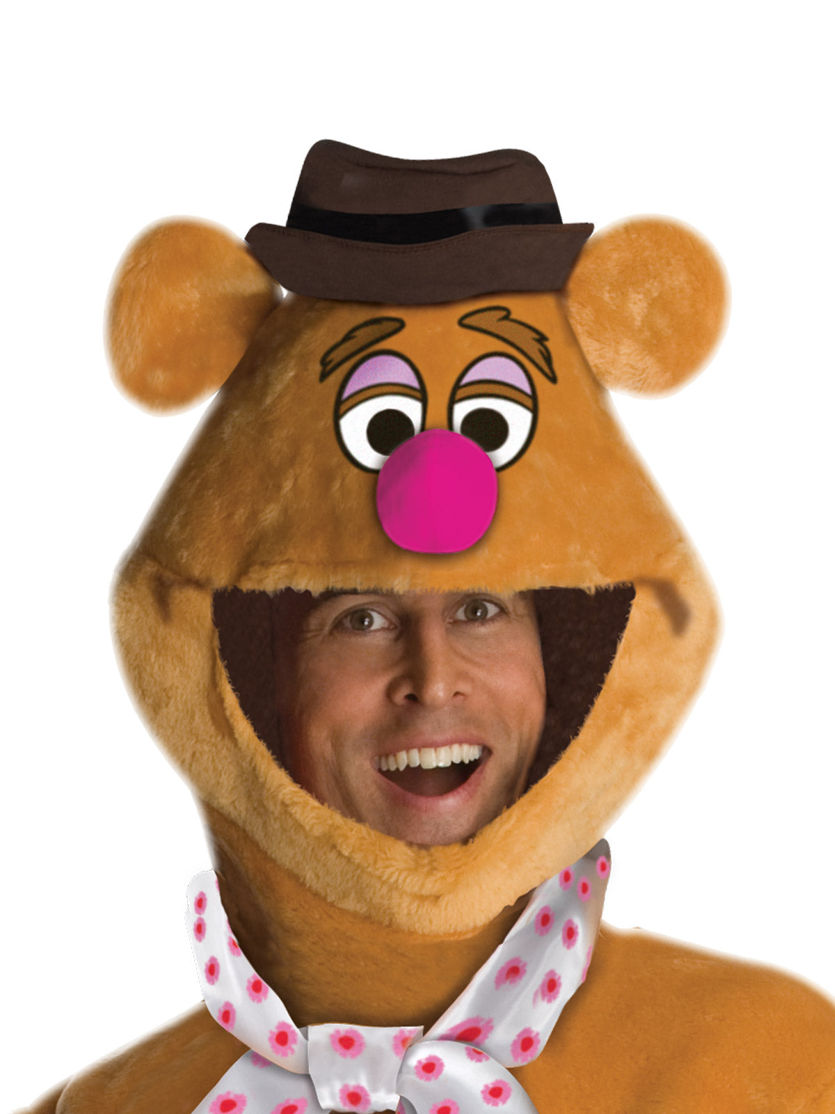 FOZZIE BEAR COSTUME, ADULT - STD - Back