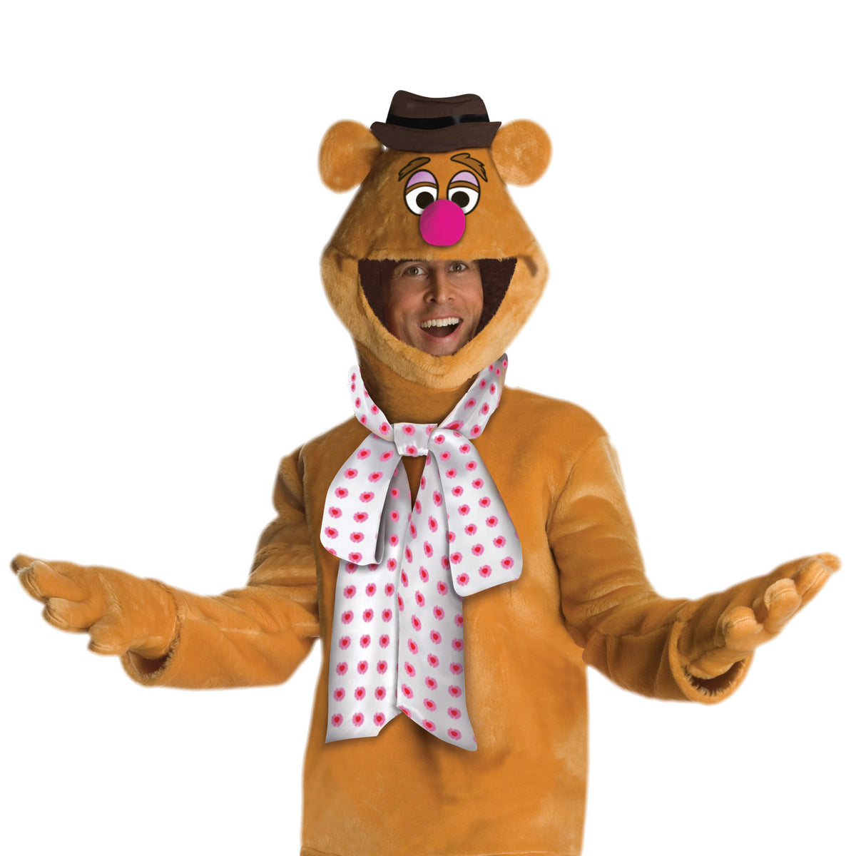 FOZZIE BEAR COSTUME, ADULT - STD - Side