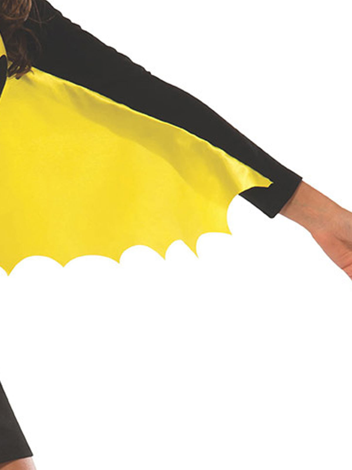 BATGIRL DRESS WITH WINGS, ADULT - Side