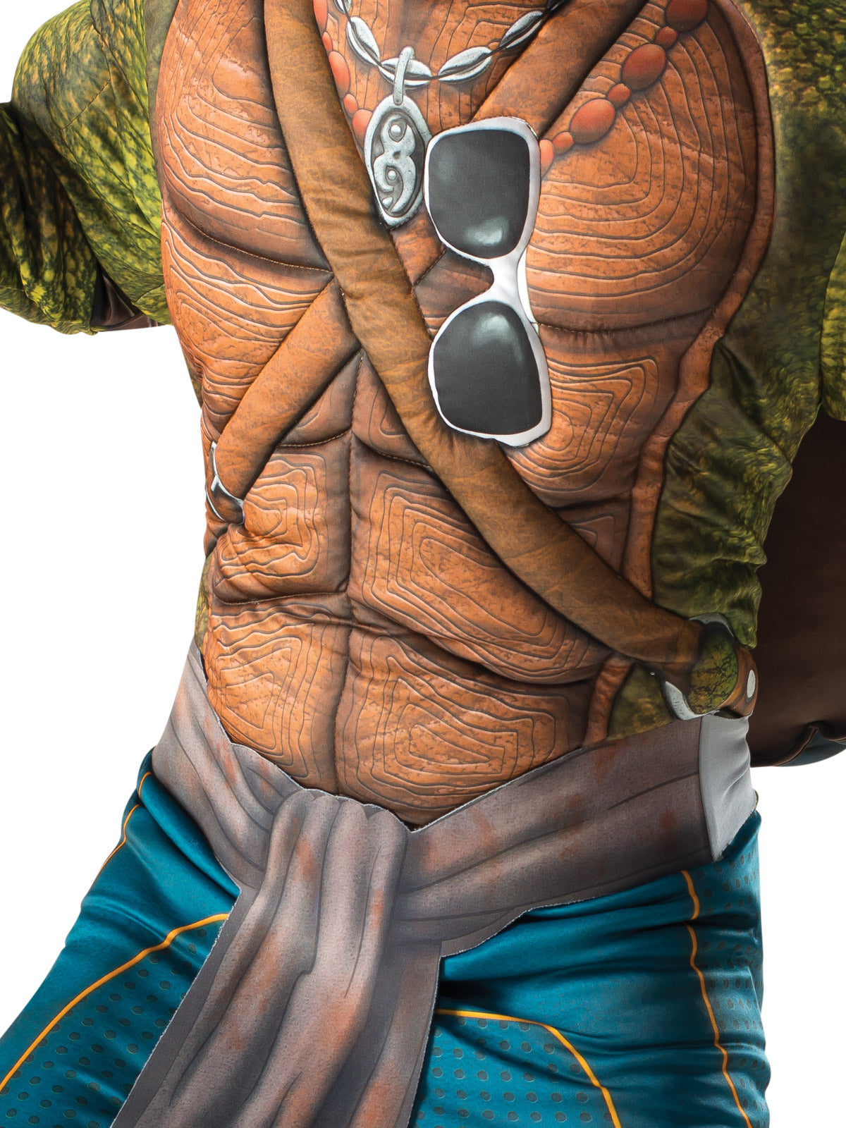 TMNT MICHELANGELO COSTUME, ADULT - STD - Side
