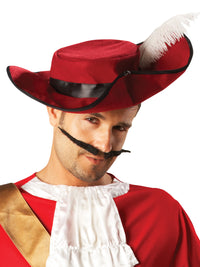 CAPTAIN HOOK DELUXE COSTUME, ADULT - Back