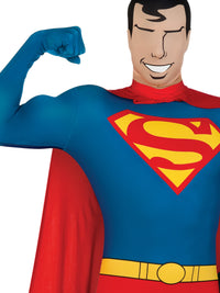 SUPERMAN 2ND SKIN SUIT, ADULT - Back