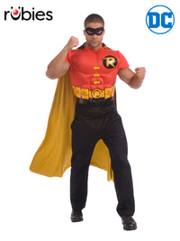 ROBIN MUSCLE CHEST SHIRT, ADULT - Front