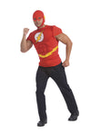 THE FLASH COSTUME TOP, ADULT - Front