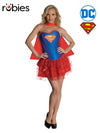 SUPERGIRL SECRET WISHES COSTUME, ADULT - Front