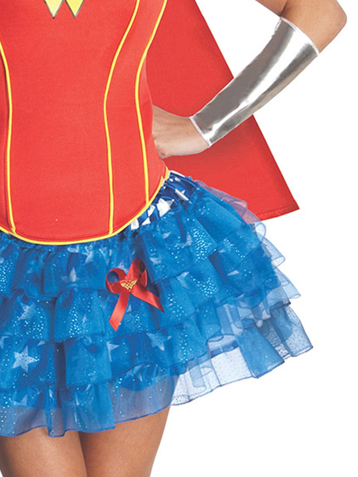 WONDER WOMAN SECRET WISHES COSTUME, ADULT - Side