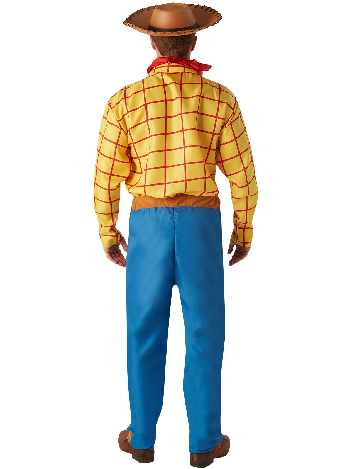 WOODY DELUXE TOY STORY COSTUME, ADULT - Back
