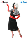 CRUELLA DE VIL DELUXE COSTUME, ADULT - Front