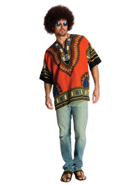 HIPPIE COSTUME, ADULT - Back