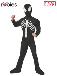 BLACK SPIDER-MAN DELUXE COSTUME - Front