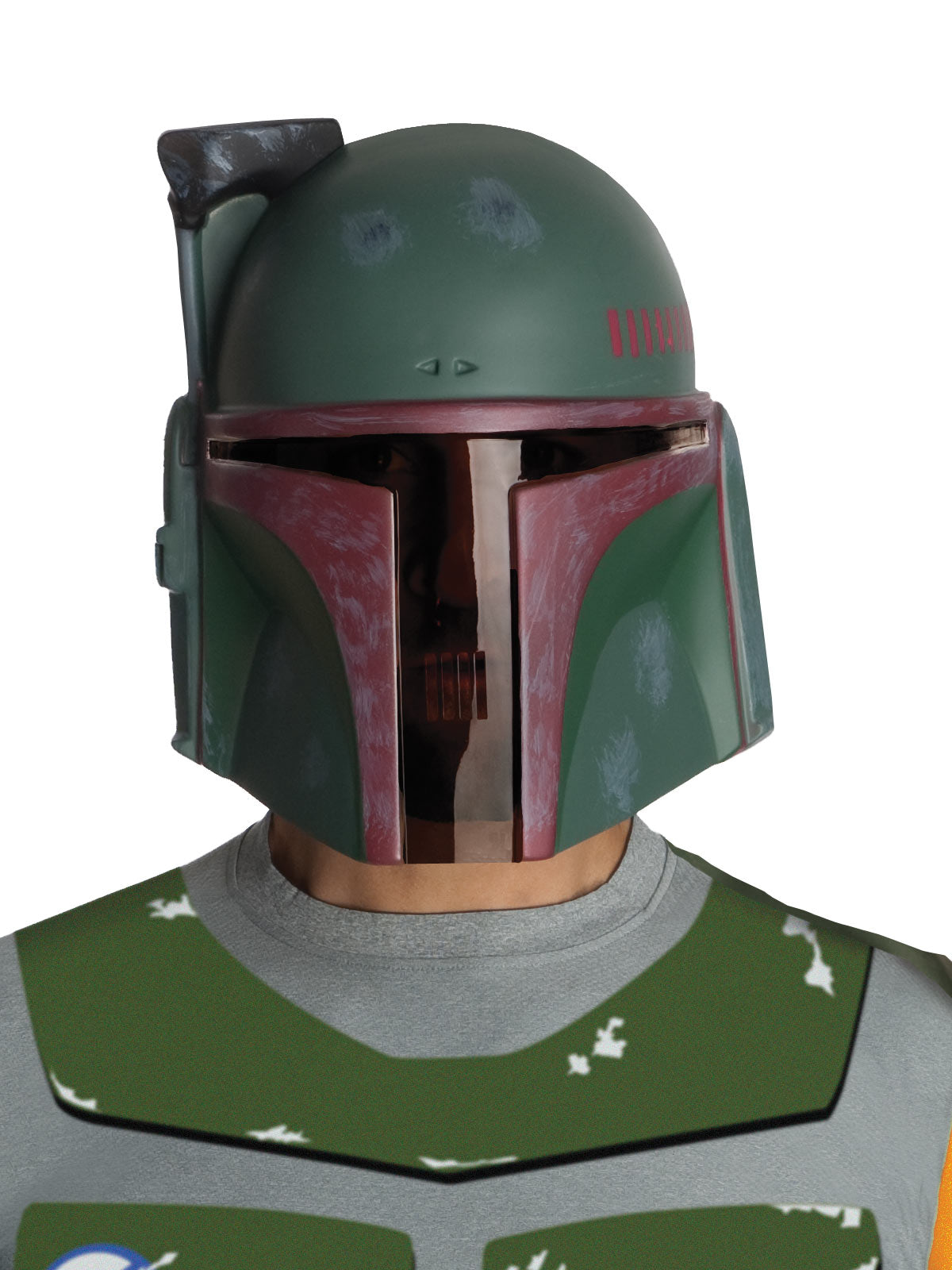 BOBA FETT COSTUME TOP, ADULT - Back