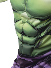 HULK DELUXE COSTUME, CHILD - Side