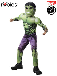 HULK DELUXE COSTUME, CHILD - Front