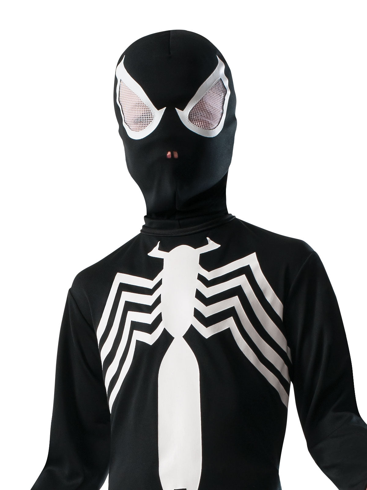 BLACK SPIDER-MAN COSTUME, CHILD - Back