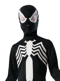 BLACK SPIDER-MAN COSTUME, CHILD - Back