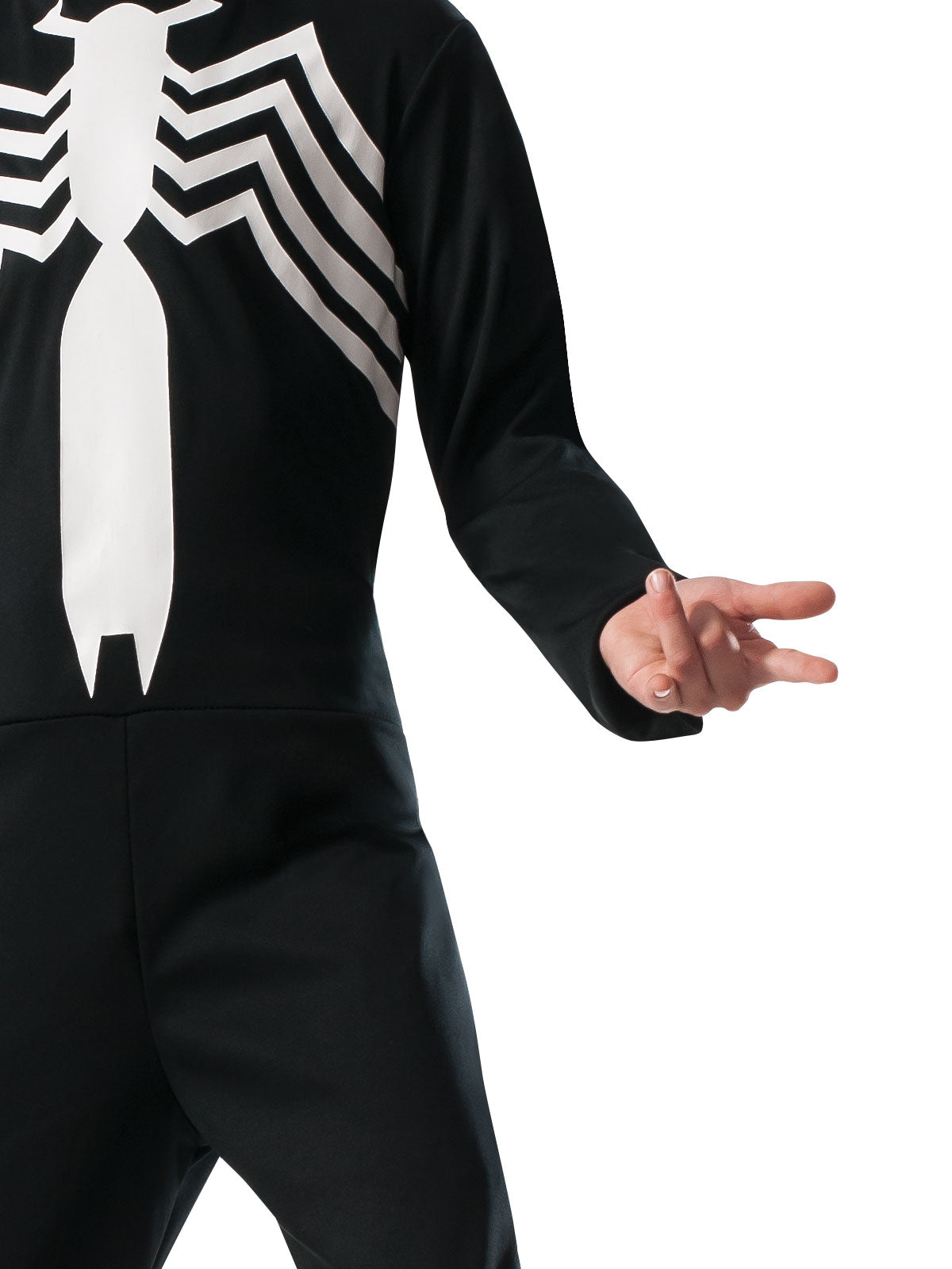 BLACK SPIDER-MAN COSTUME, CHILD - Side