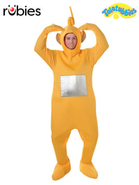 LAA-LAA TELETUBBIES DELUXE COSTUME, ADULT - STD - Front