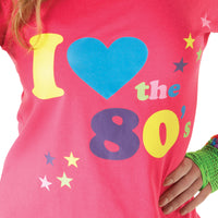 I LOVE THE 80s T-SHIRT, ADULT - Back