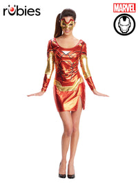 IRON RESCUE SEXY COSTUME, ADULT - Front