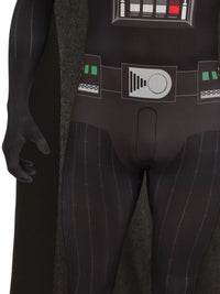 DARTH VADER 2ND SKIN SUIT, ADULT - Side